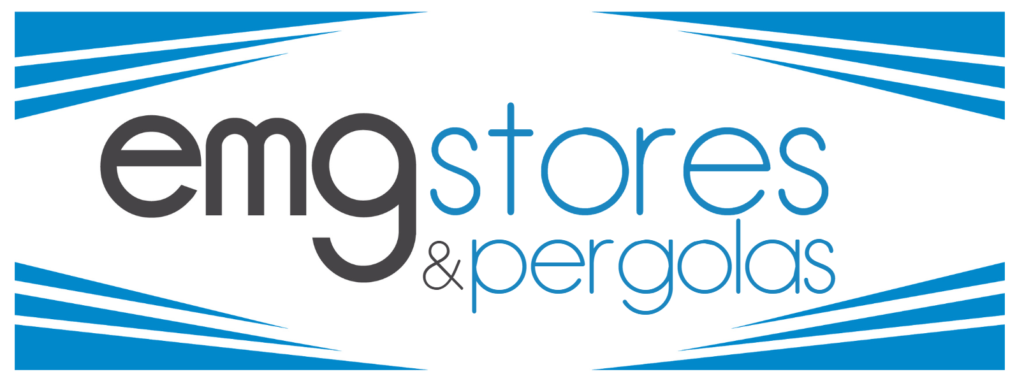 logo emg stores & pergolas